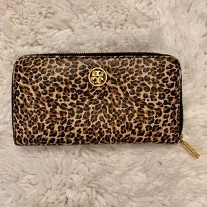 Tory Burch Cheetah Print Wallet